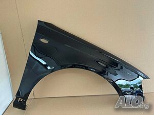 НОВО предно дясно крило боядисано черно LY9B Audi A3 8P 2003 - 2008