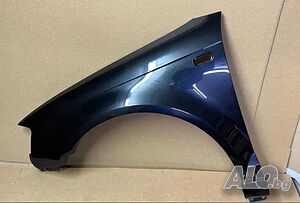 НОВ ляв преден калник боядисан черен LZ9W Audi A3 8P 2003 - 2008