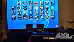 Playstation 3 Плейстейшън 3 fat PS3 фат отключена с 45 игри 500 гб