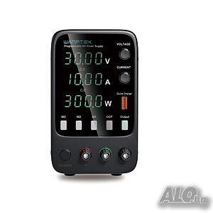 Лабораторно захранване APS3010H, 0~30VDC, 0~10A, 1 канал, 3 програми