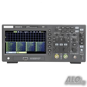 Hantek DSO2C10 2ch осцилоскоп 100 MHz дискретизация от 1 GSa/s и дълбочина на паметта от 4 Mpts