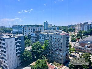 Двустаен апартамент в к-с „Зорница“ - саниран ЕПК, 12-ти етаж, две остъклени тераси