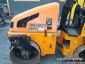 Валяк двубандажен 2700 кг Jcb VMT 260 2014 ПОД НАЕМ гр. София