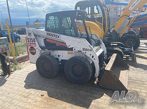 Мини челен товарач 2600кг Bobcat S150 ПОД НАЕМ от Рентекс