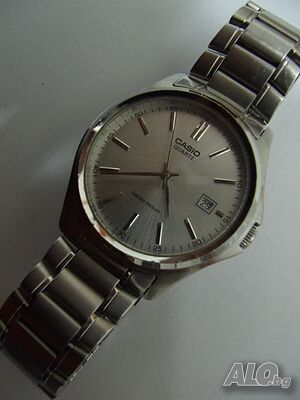 № 7858 CASIO - часовник в сребърен цвят