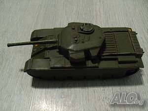 № 7784 стар метален макет - танк