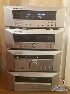 Pioneer Amplifier A-C5, Disc Player PD-C5, FM/AM Tuner F-C5RDS, Stereo Casette Deck T-C3 и JBL TLX 2