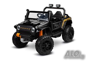 Офроуд акумулаторен автомобил RINGO - 4x4, до 100 кг, с дистанционно и LED