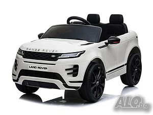 Land Rover Range Rover Evoque 12V - Детски акумулаторен джип, Бял, EVA гуми