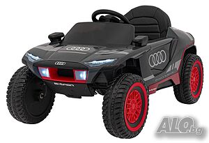 Audi RSQ E-TRON 12V - Детска акумулаторна кола, Сива, EVA гуми