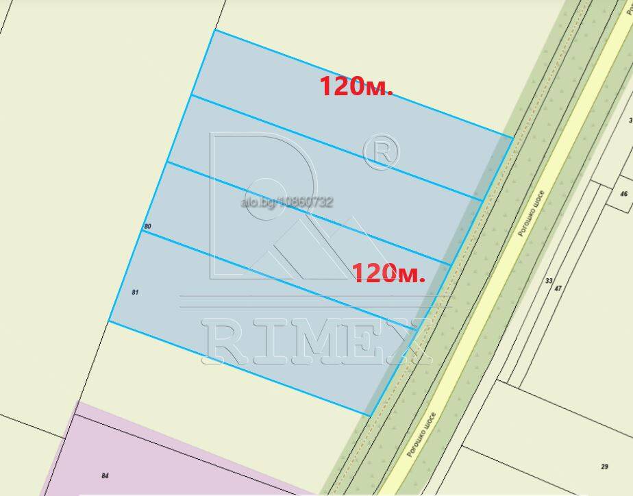 Продажба 12800 кв.м Не е в регулация