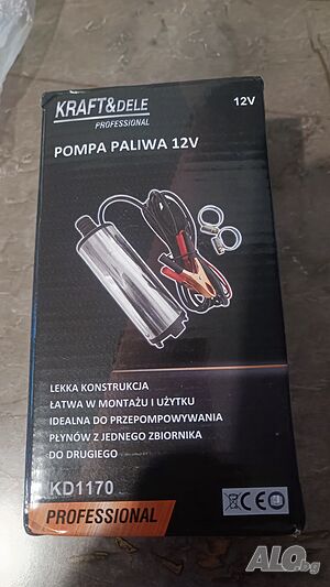 Потопяема помпа за гориво и масло 12в, 15л/мин