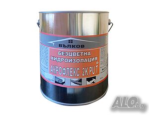 Хидроизолация Акрофлекс 2к pu-t безцветна - 4л / 16л