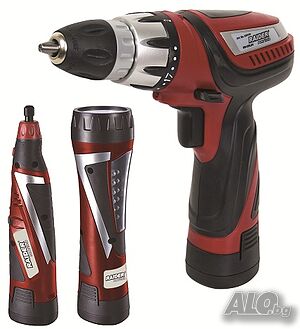 Бормашина акумулаторна шлифовалка LED ЛАМПА LI-ION 10.8V 1300MAH