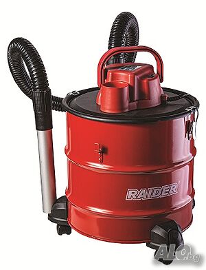Прахосмукачка за пепел 1000W 18L С КОЛЕЛА RD-WC05