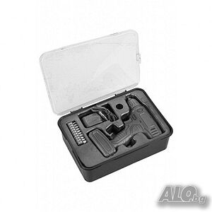 Бормашина акумулаторна Li-on 12V 1.5Ah 26Nm с аксесоари в кутия RDP-CDL30 Black edition