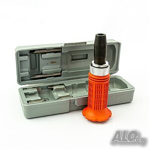 Отвертка MTX, ударна 1/2”, комплект битове, 6 бр., гумирана дръжка, в пластмасова кутия