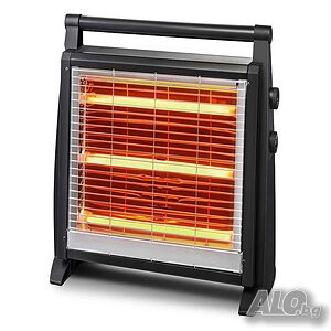 Печка кварцова LUXELL LX-2830 M 1800W 3 тръби, овлажнител