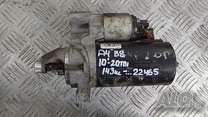 Стартер Audi A4 B8 2.0TDI 143кс.2010г.
