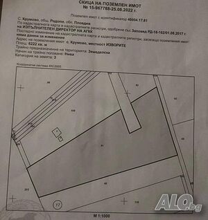 Парцел на 1ва линия на Асеновградско шосе