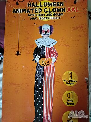 Нова фигура за Хелоуин Halloween светеща със звуци и движения