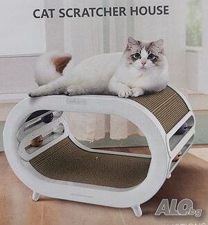 Котешка драскалка, къща, играчка