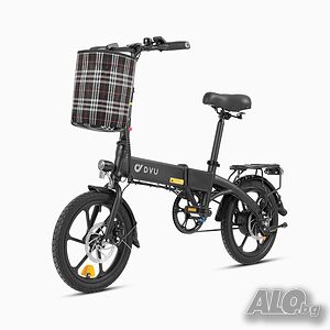Електрически сгъваем велосипед E-BIKE - DYU 16-инчов