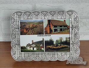 Метална фоторамка с орнаменти