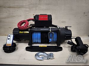 Електрическа лебедка Maxmotors XT Synthetic 12000 LB