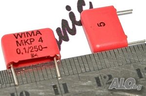 Wima 0.1 µF 250 V MKP4