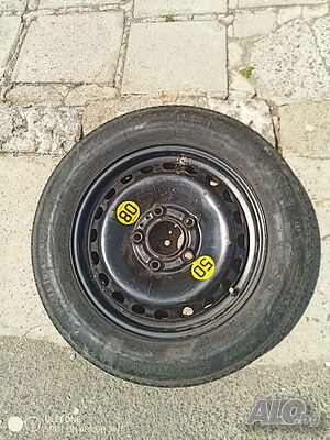 Резервна гума с джанта оригинална за БМВ T125/90/15