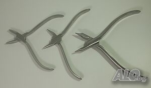 Лот 3 зъболекарски клещи