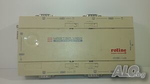 KVM Суич Roline CS-14 Master View с 4 VGA и PS/2 изхода