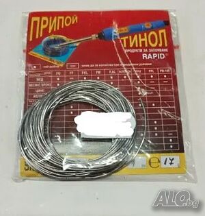 Тинол с флюс паста 60/40 ф 1 мм/17 гр