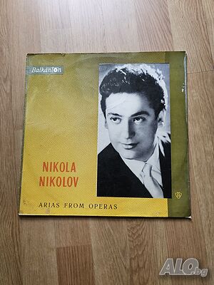 Рядка Грамофонна плоча - Никола Николов Арии от опери - издание 80те години!