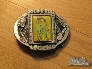 Стара щатска колекционерска тока за колан Рокенрол Леганда 1 Rock and roll - ценност за музиканти
