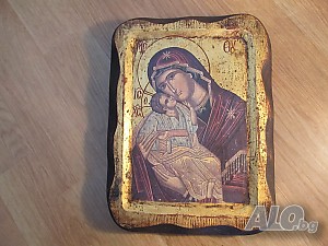 ✞стара икона света богородица, икона на Света богородица с Младенеца, Дева Мария