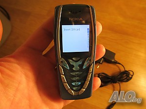 Телефон с копчета НОКИА 7210, NOKIA 7210 модел 2002 г. - MADE IN FINLAND - работещ