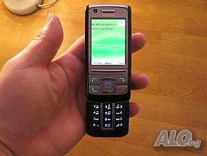 Плъзгащ телефон слайд с копчета NOKIA 6288, нокиа 6288 модел 2006 - работещ.