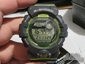 Нов часовник CASIO G-SHOCK G-SQUAD BLUETOOTH GBD-800-8E с ​Bluetooth, Джи шок, мери крачки. ​​