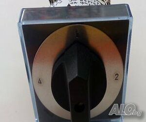 Пакетен ключ Чехия SPO 1209S 4 поз. х 2 гр. за въртене на фазите 6А - Чехия, превключвател