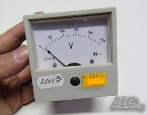 волтметър до 250 волта право - за директно свързване