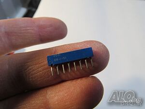 Руска резисторна матрица 7 х 220 ома СССР