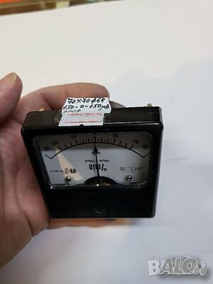 Военна руска система 150ма - 0 - 150мА, 70 х 70 мм