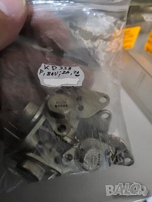 Транзистор, транзистори - KD338  - P 80V/2A 20W TO66