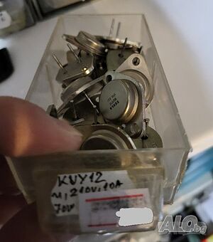транзистор, транзистори, Чешки транзистор KUY12 - TESLA