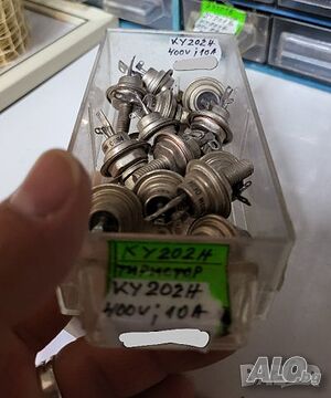 Тиристор, тиристори KY202H - 10 ампера на 400 волта