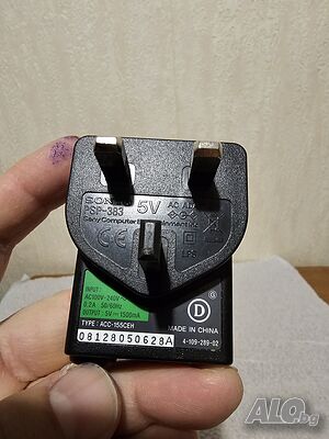 Оригинално зарядно за Sony PSP Slim & Light charger POWER SUPPLY ADAPTER 5V 1500mA playstation