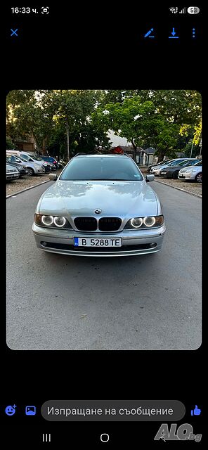 Продавам БМВ e 39 525 i бензин газ