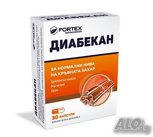 Диабекан + Хром и Магнезий капс. х 30бр